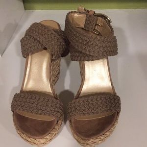 Stuart Weitzman Wedge Sandals